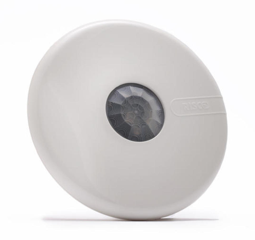 Detector infrarrojo pasivo volumétrico con sensor dual para techo
