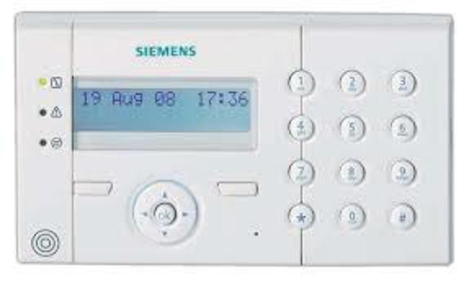 Teclado LCD alfanumérico para centrales SPC